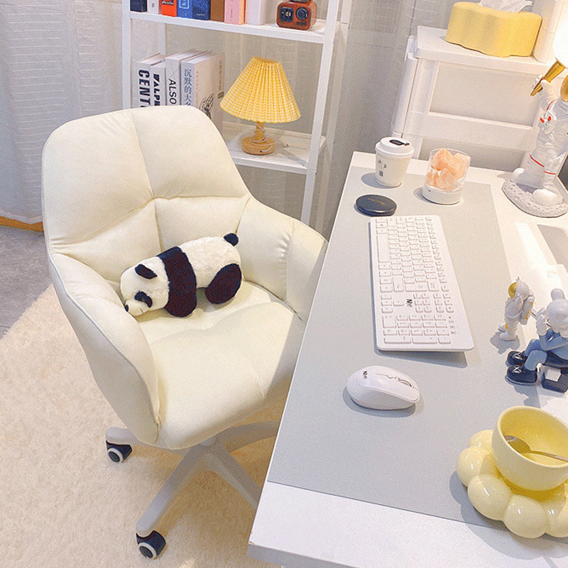 Contemporary Luxury Square Cushion Golden Velvet Nylon Desk Chair Backrest For Home Office