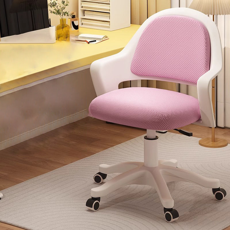 Simplicité Moderne Coussin Carré Éponge Nylon Chaise de Bureau Dossier Accoudoir Pour Bureau à Domicile 