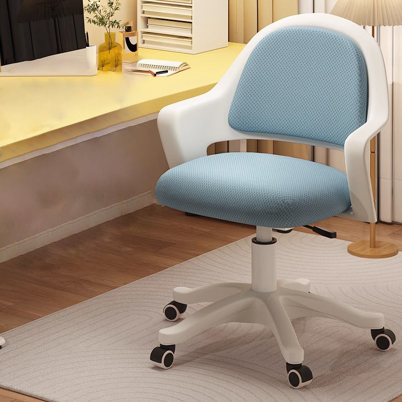 Simplicité Moderne Coussin Carré Éponge Nylon Chaise de Bureau Dossier Accoudoir Pour Bureau à Domicile 