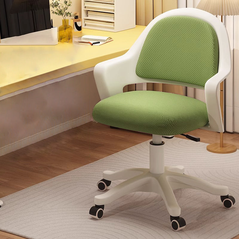 Simplicité Moderne Coussin Carré Éponge Nylon Chaise de Bureau Dossier Accoudoir Pour Bureau à Domicile 