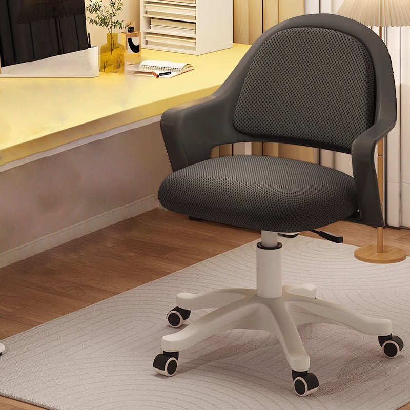 Simplicité Moderne Coussin Carré Éponge Nylon Chaise de Bureau Dossier Accoudoir Pour Bureau à Domicile 