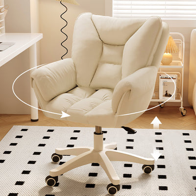Contemporary Coastal Square High Elastic Foam Nylon Desk Chair Backrest Armrest For Home Office