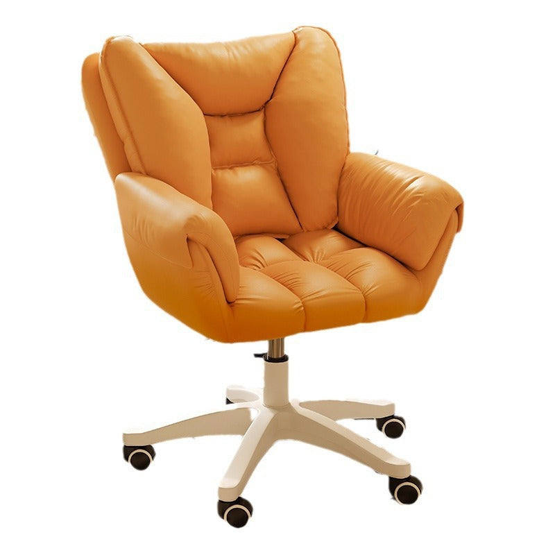 Contemporary Coastal Square High Elastic Foam Nylon Desk Chair Backrest Armrest For Home Office
