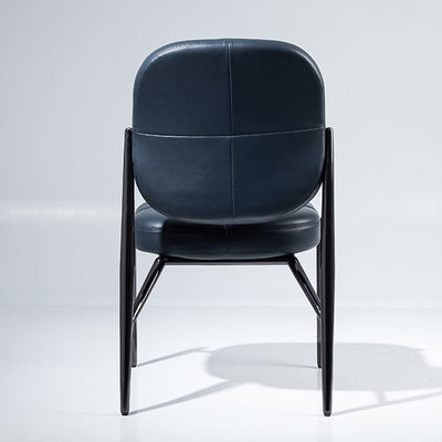 Modern Luxury Square Microfiber Leather Metal Sponge Backrest For Dining Room
