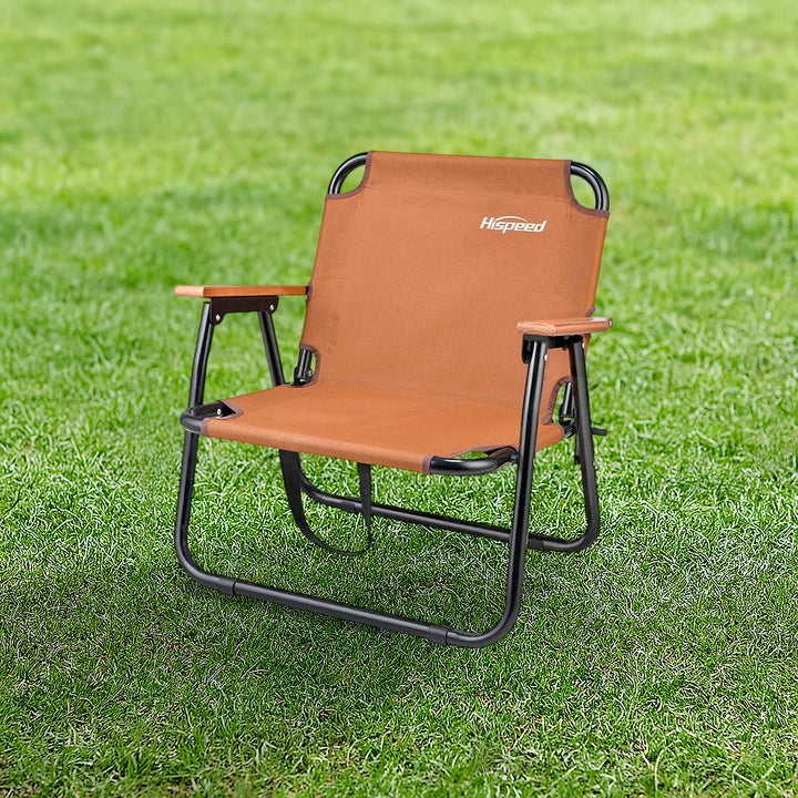 Chaise de camping moderne minimaliste rectangulaire en alliage d&