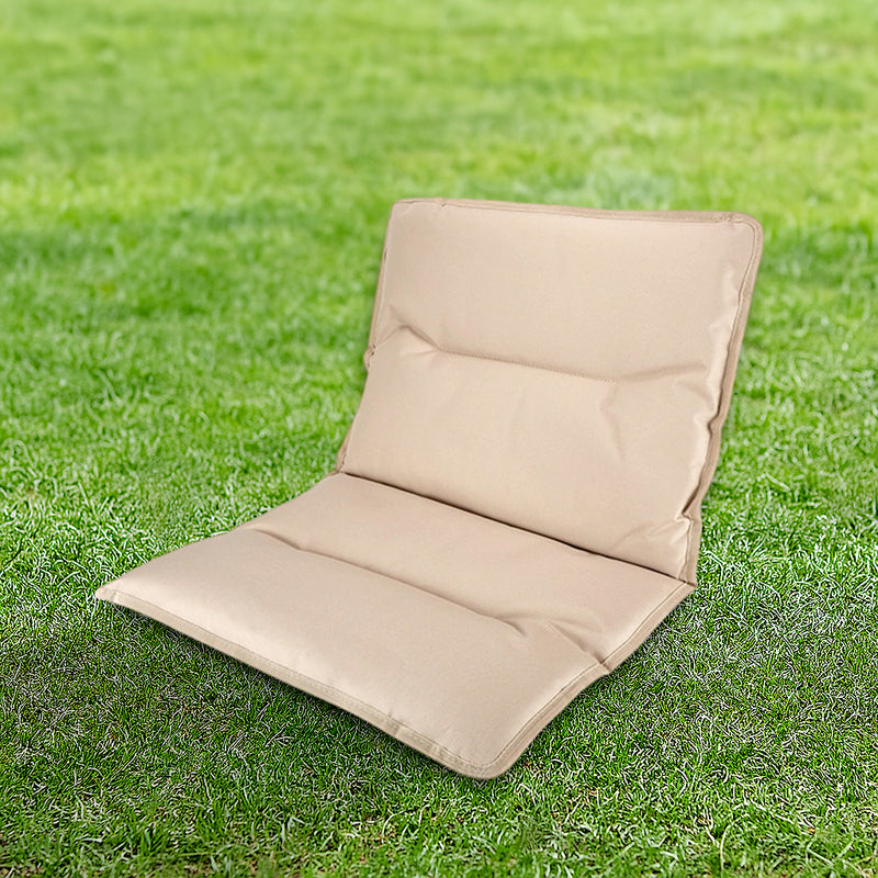 Modern Minimalist Rectangle Outdoor Carbon Steel Aluminum Alloy Beech Wood Oxford Fabric PET Foldable Portable Detachable Camping Chair Backrest Armrest For Garden
