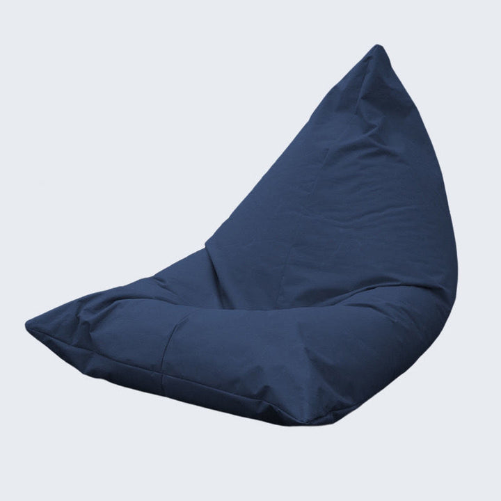 Contemporary Coastal Waterproof Triangle Polyester Fabric &amp; EPS Outdoor Detachable Lazy Sofa Backrest Armless For Garden