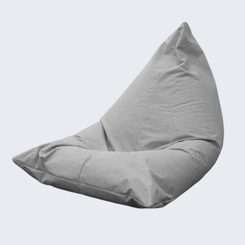 Contemporary Coastal Waterproof Triangle Polyester Fabric &amp; EPS Outdoor Detachable Lazy Sofa Backrest Armless For Garden