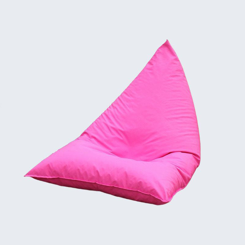 Contemporary Coastal Waterproof Triangle Polyester Fabric &amp; EPS Outdoor Detachable Lazy Sofa Backrest Armless For Garden
