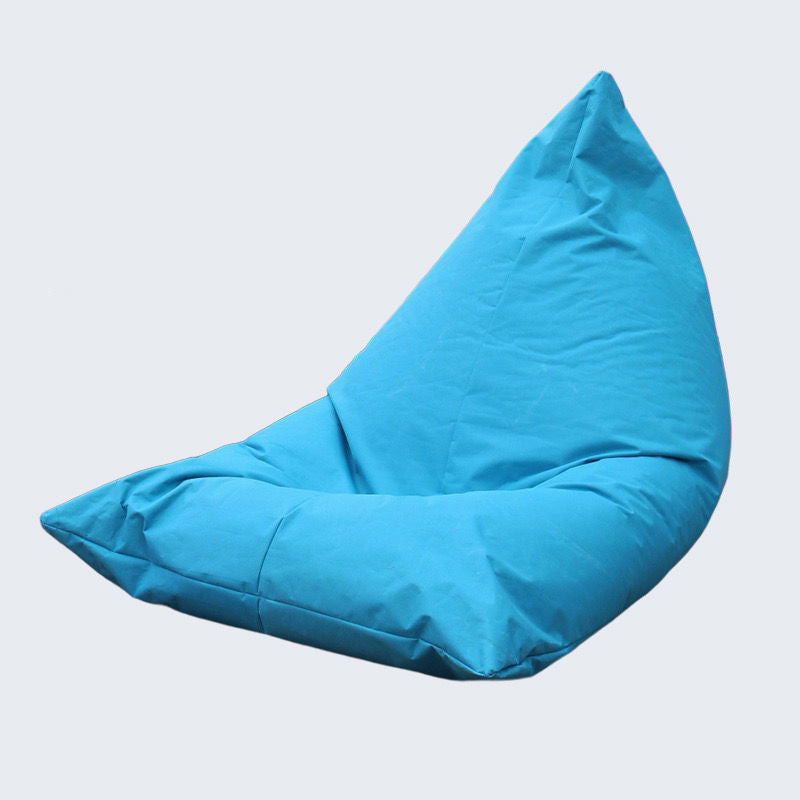 Contemporary Coastal Waterproof Triangle Polyester Fabric &amp; EPS Outdoor Detachable Lazy Sofa Backrest Armless For Garden