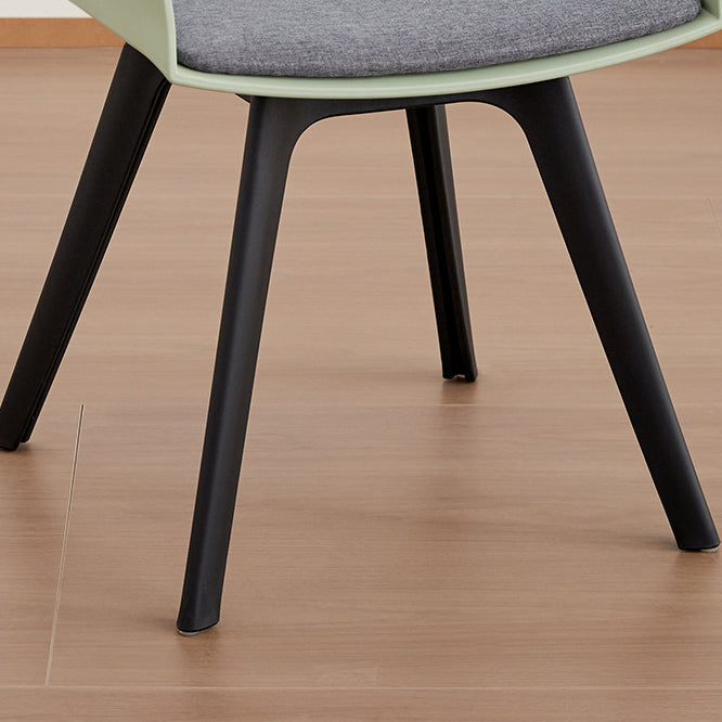 Zeitgenössischer industrieller trapezförmiger Kunststoff-Kohlenstoffstahl-Stoff-Schwamm-Drehbarer Ergonomischer Schreibtischstuhl Rückenlehne Armlehne für Home Office 