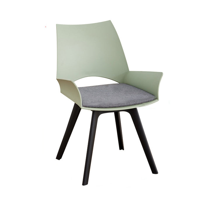 Zeitgenössischer industrieller trapezförmiger Kunststoff-Kohlenstoffstahl-Stoff-Schwamm-Drehbarer Ergonomischer Schreibtischstuhl Rückenlehne Armlehne für Home Office 