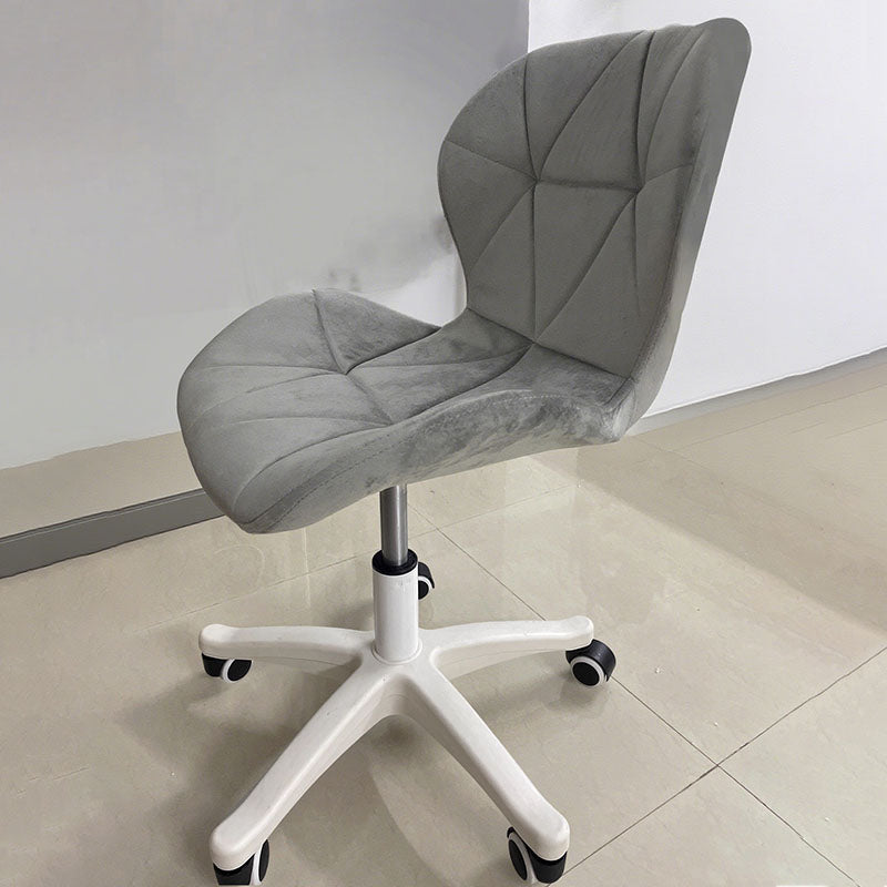 Modern Minimalist PU Leather Metal Semicircle Liftable Desk Chair Backrest For Home Office