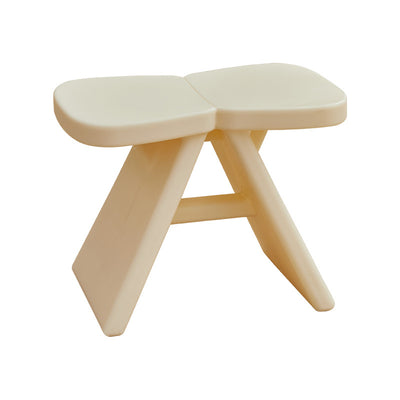 Modern Minimalist PE Rectangular Low Stool Armless For Entryways
