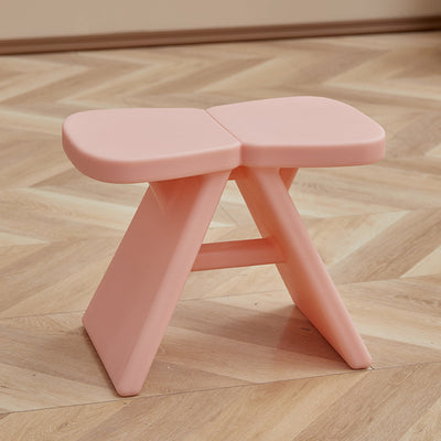 Modern Minimalist PE Rectangular Low Stool Armless For Entryways
