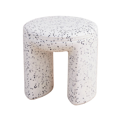 Modern Minimalist PP Round Low Stool Armless For Living Room
