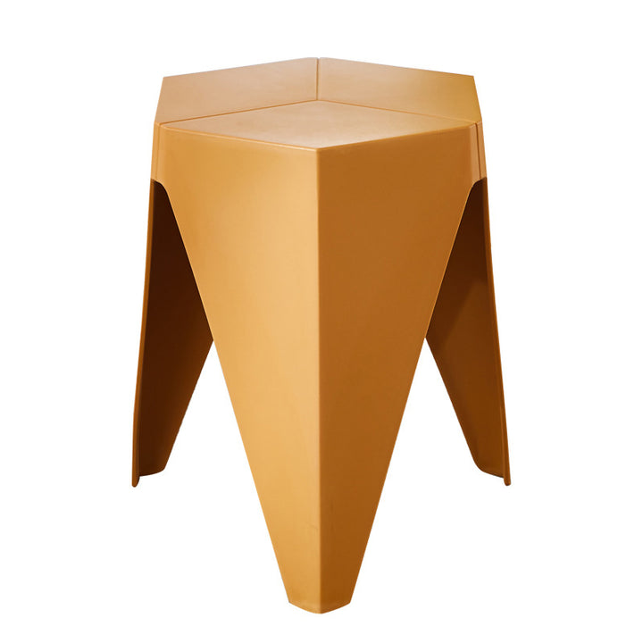 Modern Minimalist PE Square Low Stool Armless For Dining Room &amp; Kitchen