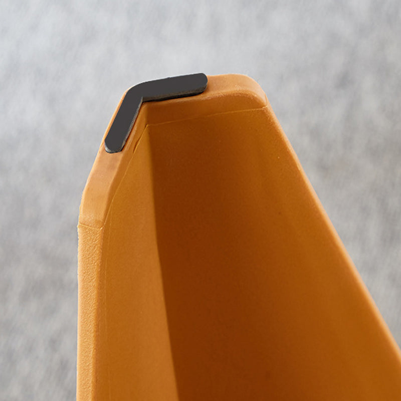 Modern Minimalist PE Square Low Stool Armless For Dining Room &amp; Kitchen