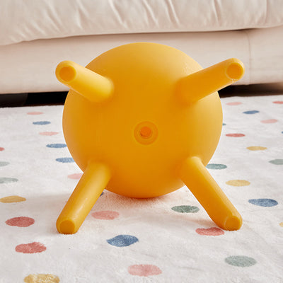 Modern Art Deco PE Rabbit Kids Low Stool Backrest Armless For Living Room