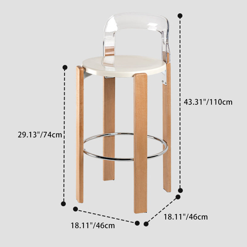 Silla de comedor sin brazos con respaldo de madera maciza de plástico doblado redondo cuadrado tradicional chino para comedor 