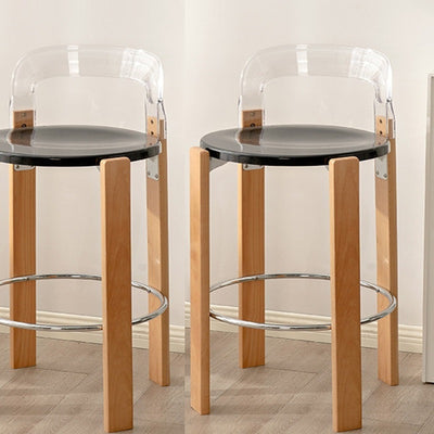 Silla de comedor sin brazos con respaldo de madera maciza de plástico doblado redondo cuadrado tradicional chino para comedor 