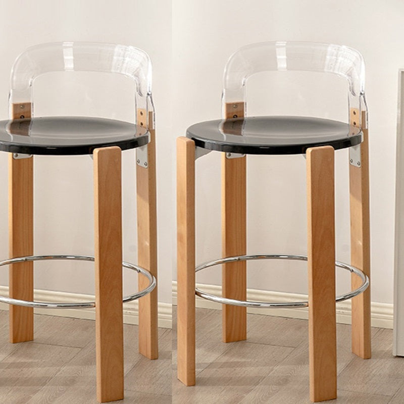 Silla de comedor sin brazos con respaldo de madera maciza de plástico doblado redondo cuadrado tradicional chino para comedor 
