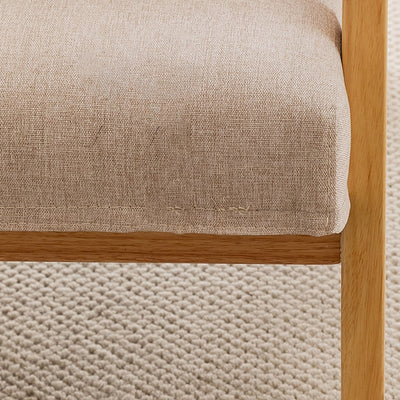 Chaise d'appoint en bois massif avec dossier et accoudoirs en cuir à gratter pour chat traditionnel japonais rectangulaire carré trapézoïdal pour salon 
