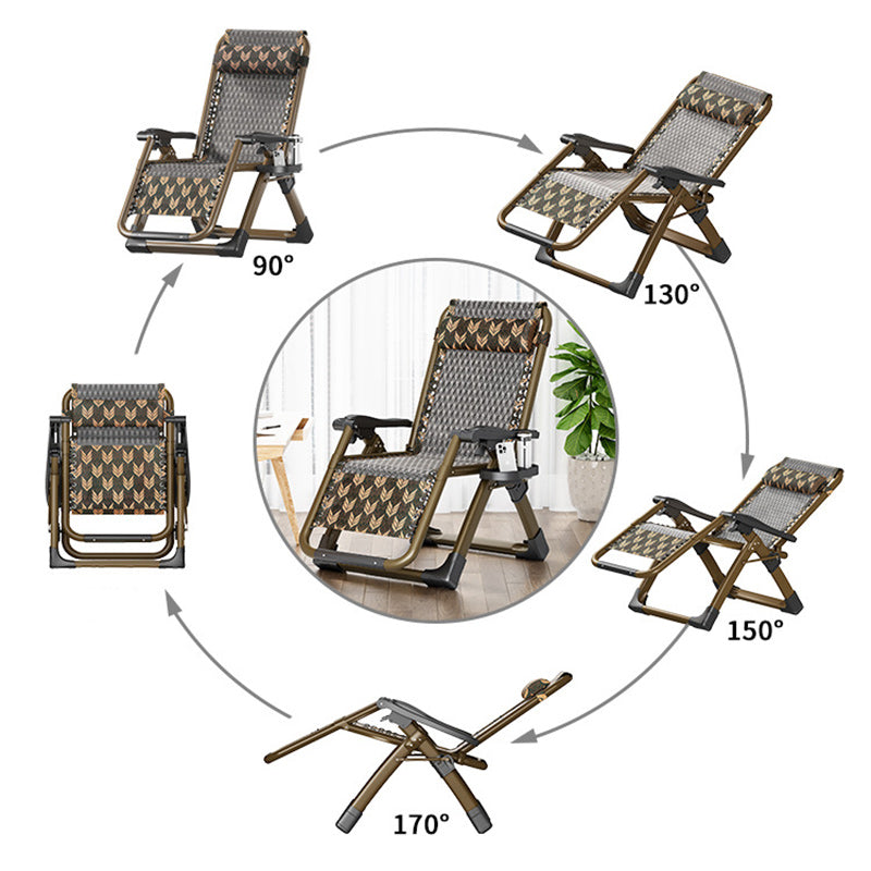 Simplicité Moderne Tesla Acier Rectangulaire Barley Repose-pieds Inclinable Pliable Pour Salon 