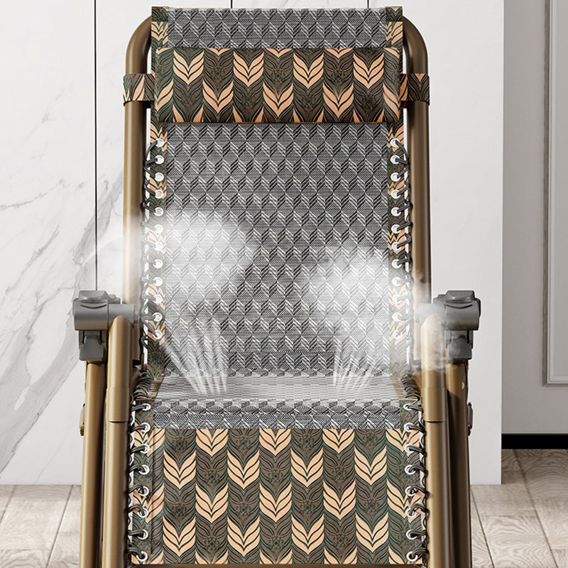 Simplicité Moderne Tesla Acier Rectangulaire Barley Repose-pieds Inclinable Pliable Pour Salon 