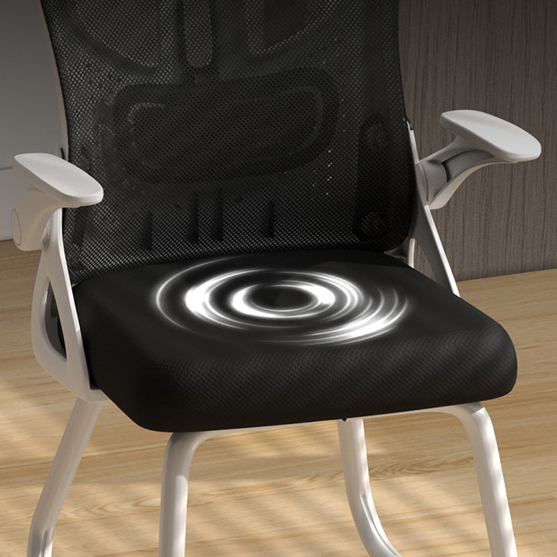 Modern Simplicity Polyester Mesh PP Sponge Latex Iron Square Desk Chair Backrest Armrest For Home Office