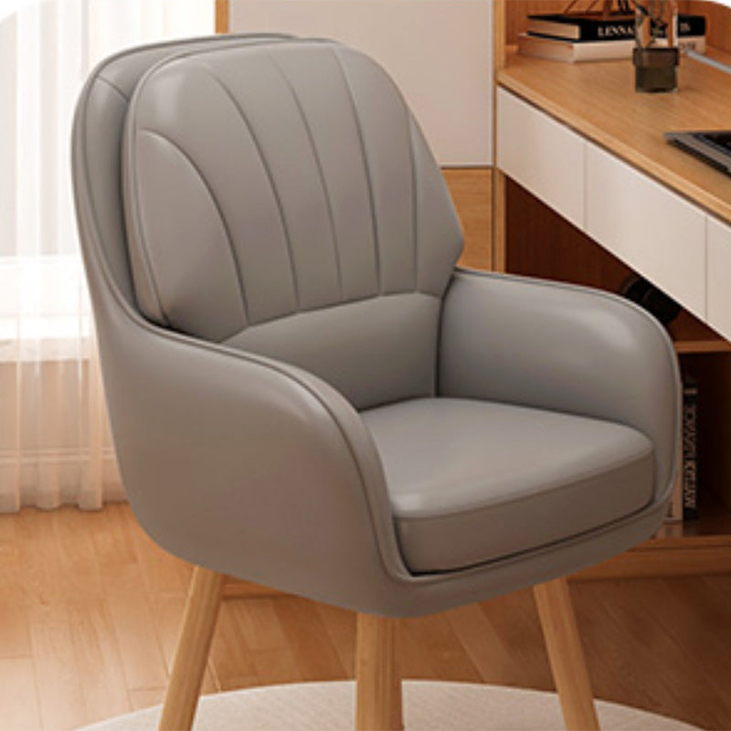 Tabouret de coiffeuse carré contemporain scandinave en tissu velours latex bois avec dossier pivotant pour chambre 