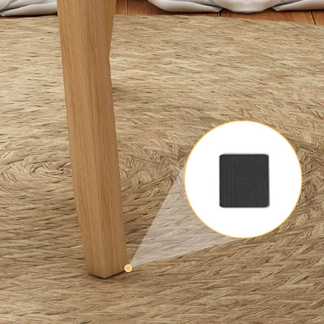 Chaise de bureau carrée contemporaine en bois de caoutchouc nordique avec tissu et éponge avec dossier et accoudoirs pour étude 