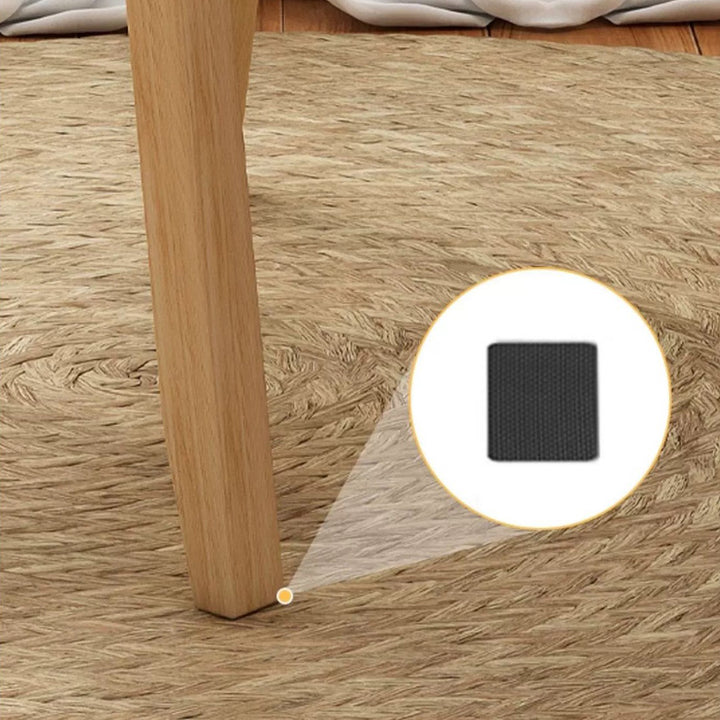 Chaise de bureau carrée contemporaine en bois de caoutchouc nordique avec tissu et éponge avec dossier et accoudoirs pour étude 