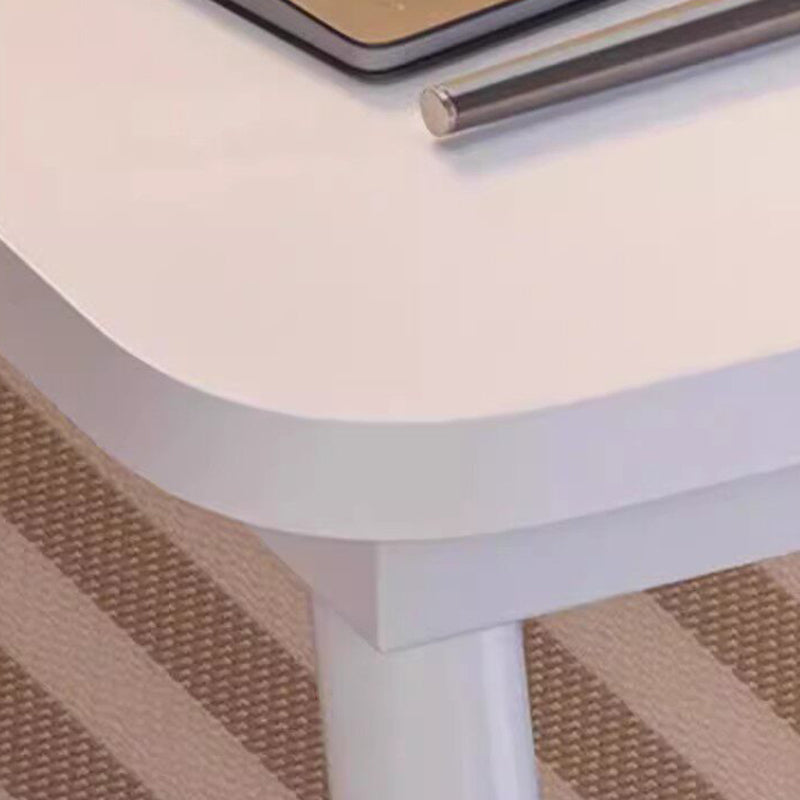 Contemporary Scandinavian Rectangular MDF Iron Folding Laptop Desk Desktop Adjustable For Bedroom