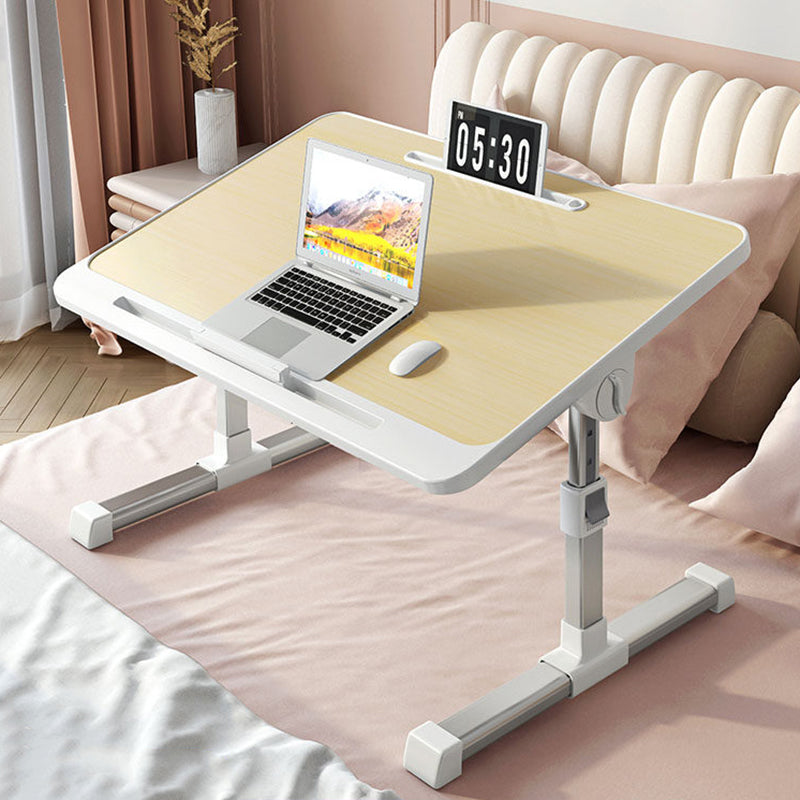 Modern Minimalist Rectangular MDF Carbon Steel Folding Desk Adjustable Height For Bedroom