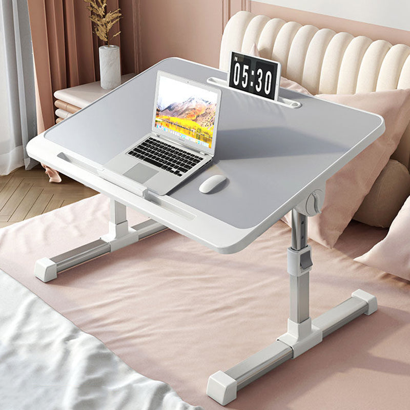 Modern Minimalist Rectangular MDF Carbon Steel Folding Desk Adjustable Height For Bedroom