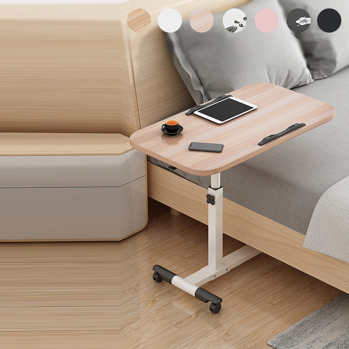 Plaque de densité rectangulaire minimaliste moderne en acier inoxydable pour bureau à domicile, avec 4 pieds réglables 