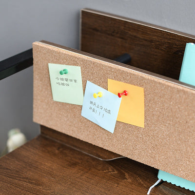 Moderner minimalistischer rechteckiger Schreibtisch aus Kohlenstoffstahl mit mitteldichter Faserplatte, 4 Beine, für das Home Office 
