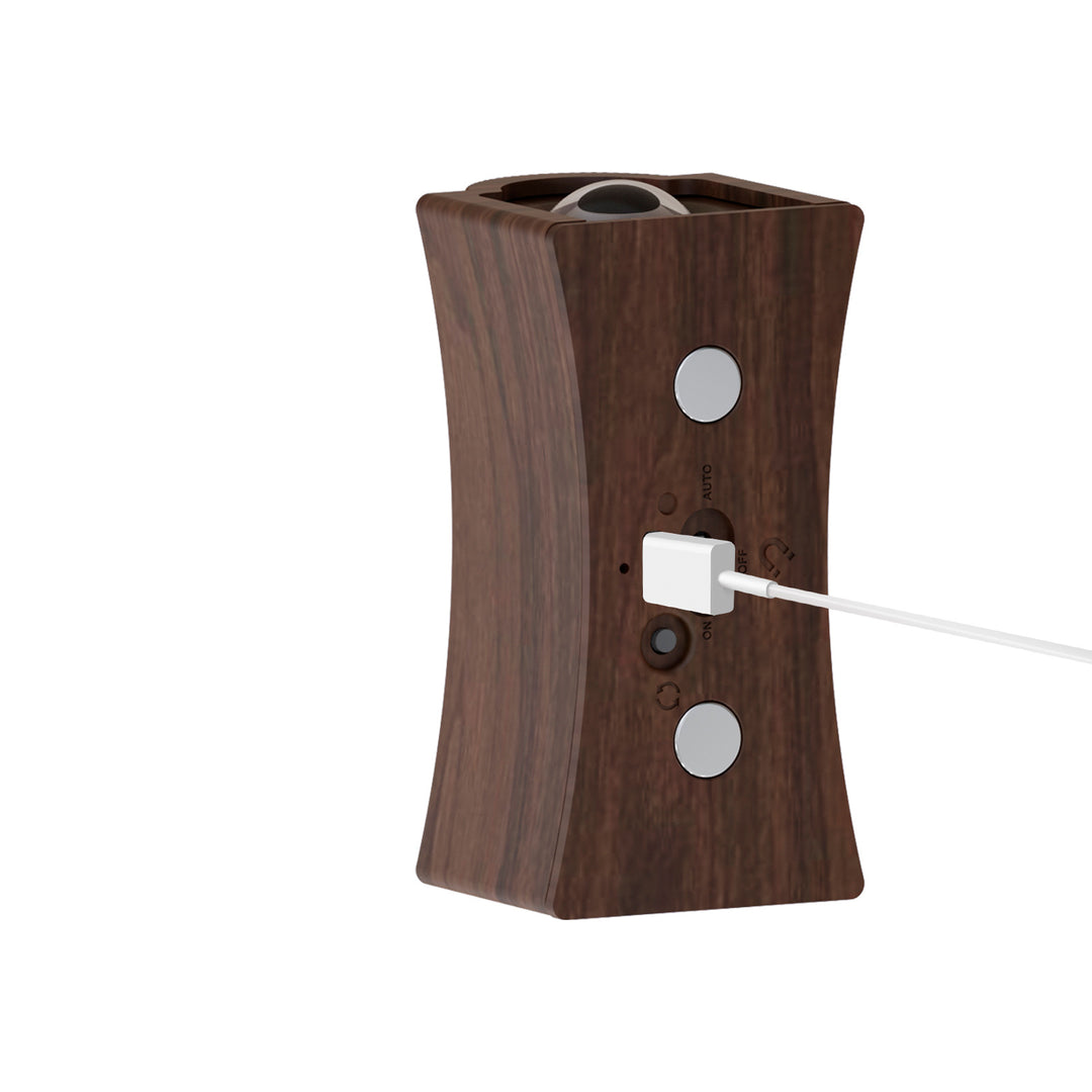 Modern Art Deco ABS PC Hourglass LED Sensor-Activated Wall Sconce Lamp For Hallway