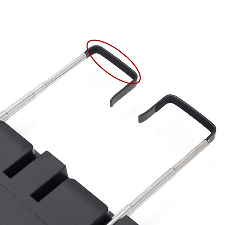 Modern Minimalist Rectangular ABS Glass Barber Wall Mirror Folding For Bathroom