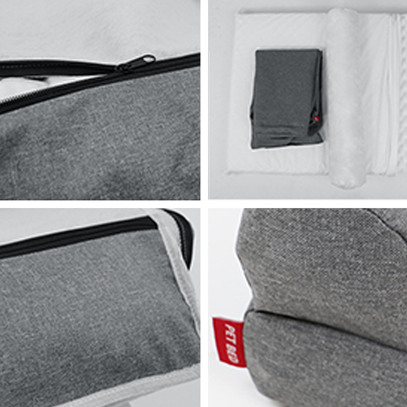 Modern Minimalist Rectangular Linen Fabric Cooling Dog Bed Pet Bed Removable For Living Room
