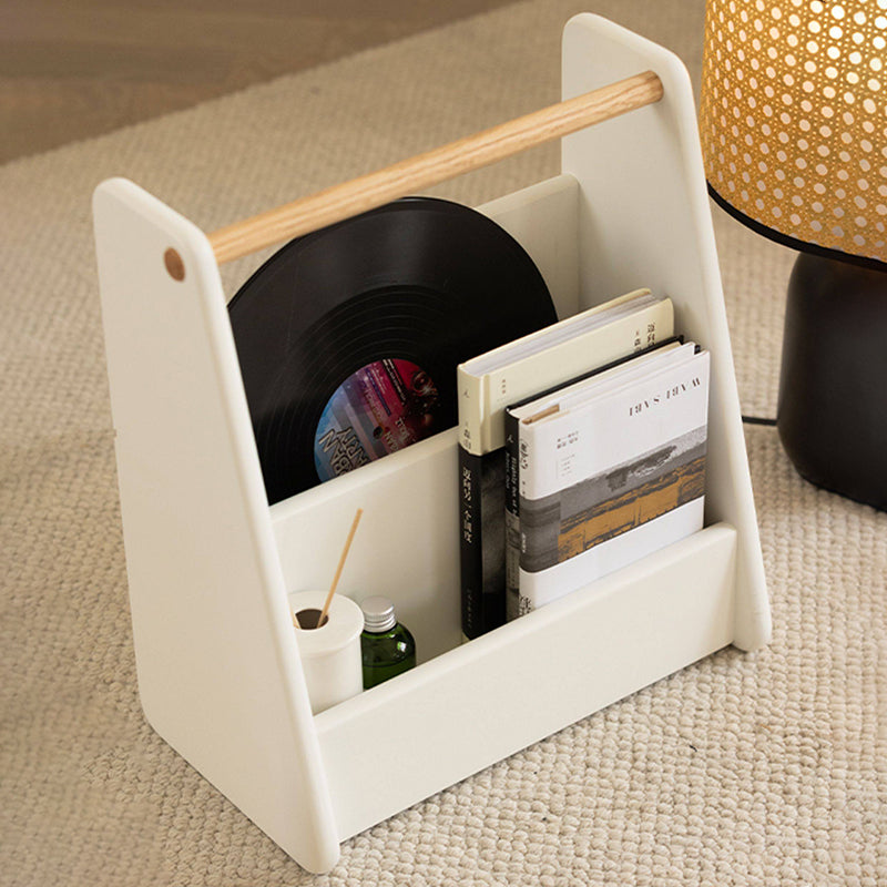 Modern Minimalist Birch Wood &amp; Oak Wood Box-Style Decorative Lightweight Storage Rack 2-Tier For Living Room