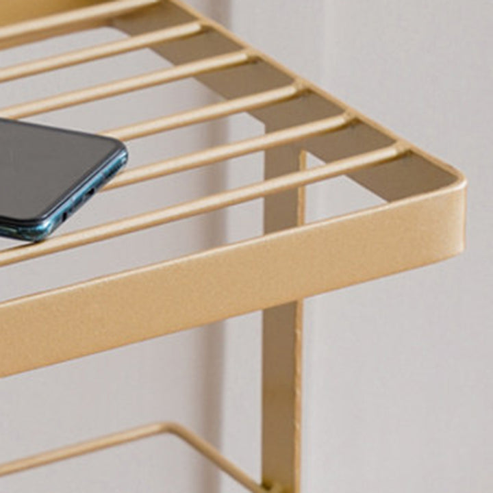 Modern Minimalist Iron Space-Saving Rectangular Shoe Storage 6-Tier For Entryways