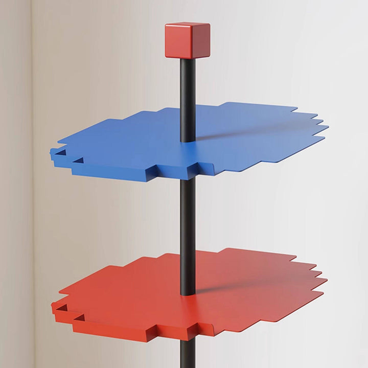 Modern Minimalist Iron Decorative Space-Saving Mosaic-Shaped Shoe Storage 4-Tier For Entryways