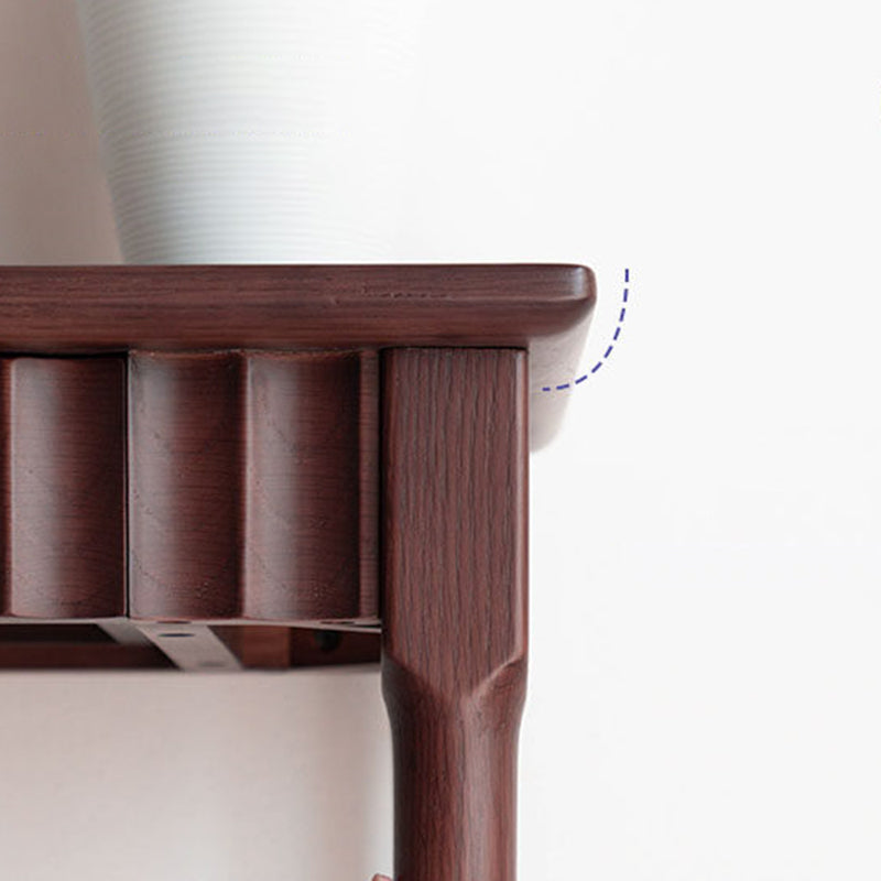 Modern Mid-century Maple Wood Decorative Rectangular Console Table 1-Drawer For Entryways