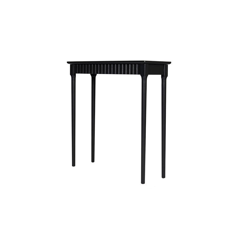 Modern Mid-century Maple Wood Decorative Rectangular Console Table 1-Drawer For Entryways