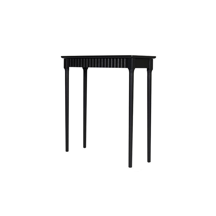 Modern Mid-century Maple Wood Decorative Rectangular Console Table 1-Drawer For Entryways
