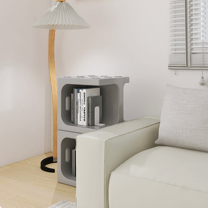 Modern Minimalist PE Plastic Square Decorative Multifunctional Highly Practical Side Table For Living Room &amp; Bedroom