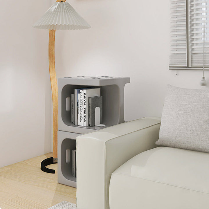 Modern Minimalist PE Plastic Square Decorative Multifunctional Highly Practical Side Table For Living Room &amp; Bedroom