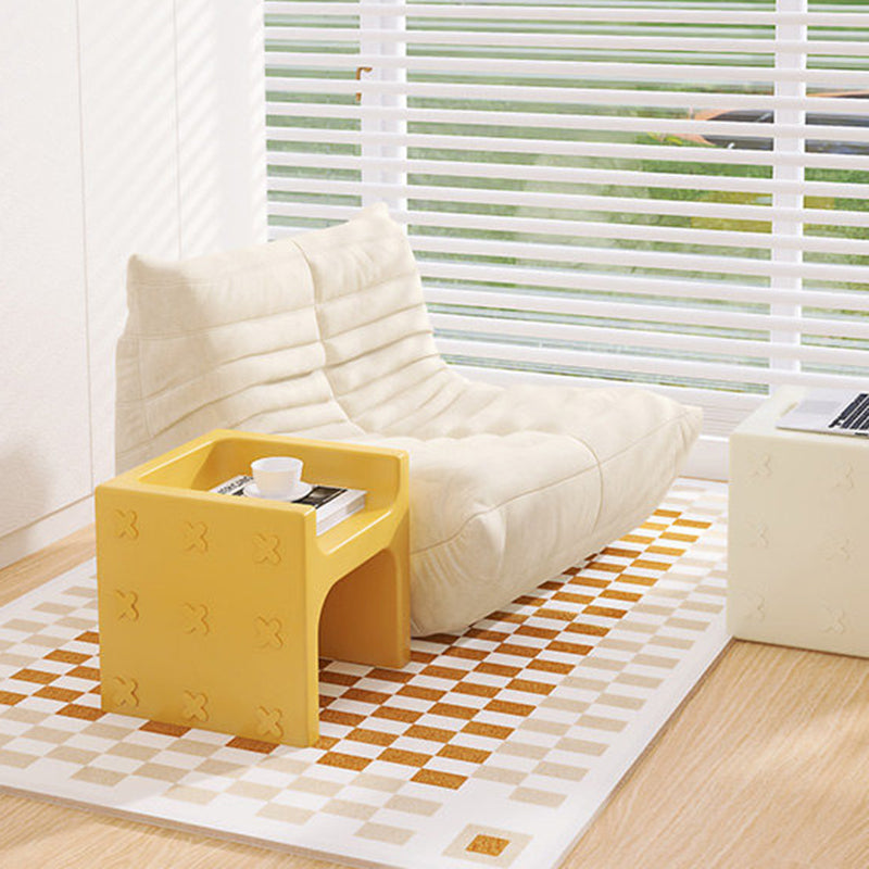 Modern Minimalist PE Plastic Square Decorative Multifunctional Highly Practical Side Table For Living Room &amp; Bedroom